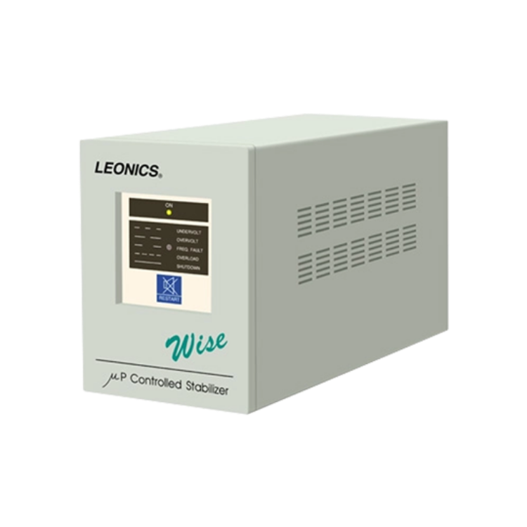 Picture of LEONICS Wise 500 500VA/500W STABILIZER เครื่องปรับแรงดันไฟฟ้า รับประกัน 2 ปี  (รักษาระดับแรงดันแต่ไม่สำรองไฟ)