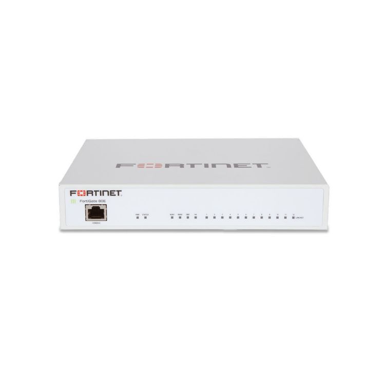 Picture of Fortinet FortiGATE 80E Box with MA 1 Year (24*7) (PN:FG-80E)  + ใบอนุญาติแบบครบวงจร 1 ปี 