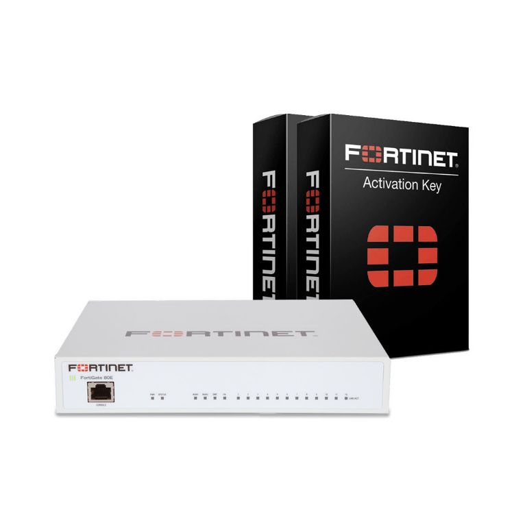 Picture of Fortinet FortiGATE 80E Box with MA 3 Year (24*7) (PN:FG-80E)  + ใบอนุญาติแบบครบวงจร 3 ปี