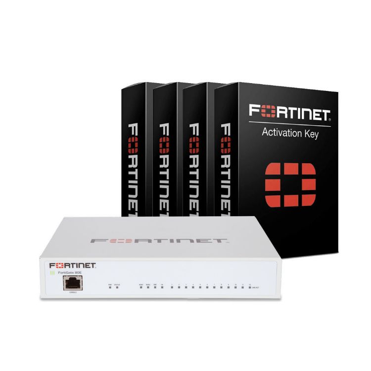 Picture of Fortinet FortiGATE 80E Box with MA 5 Year (24*7) (PN:FG-80E) + Renewal MA 5 YR Unified Threat Protection License (UTP)