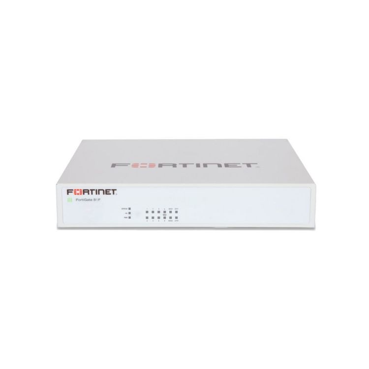 Picture of Fortinet FortiGATE 81F Box with MA 1 Year (24*7) (PN:FG-81F)  +  Renewal MA 1 YR Unified Threat Protection License (UTP)