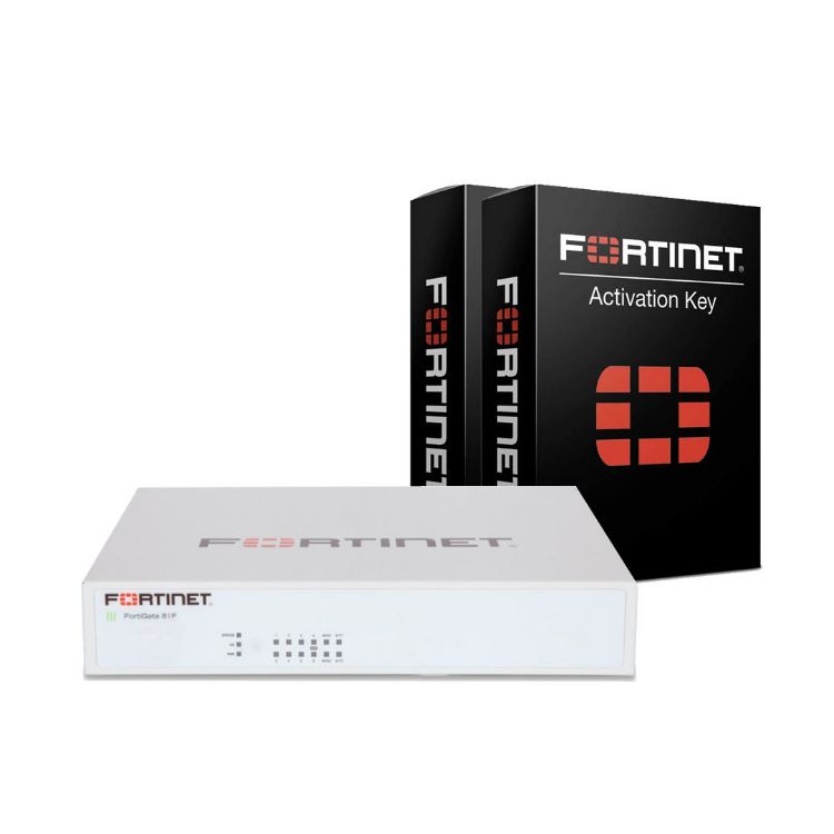 Picture of Fortinet FortiGATE 81F Box with MA 3 Year (24*7) (PN:FG-81F)  + ใบอนุญาติแบบครบวงจร 3 ปี 