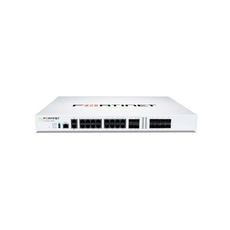 Picture of Fortinet FortiGATE 200F Box with MA 3 Year (24*7) (PN:FG-200F) + Renewal MA 3 YR Unified Threat Protection License (UTP)  