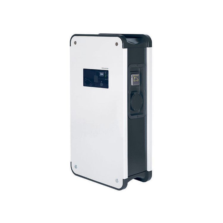 Picture of LEGRAND - Green'up Premium metal single-phase charging station - IP55 - IK10 - mode 2 and 3 - 7,4 kW - 32 A - for 2 vehicles