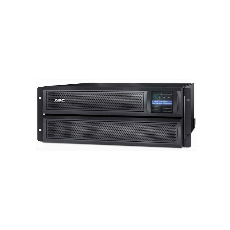 Picture of APC Smart-UPS X 2200VA Short Depth Tower/Rack Convertible LCD 200-240V with Network Card (PN:SMX2200HVNC)