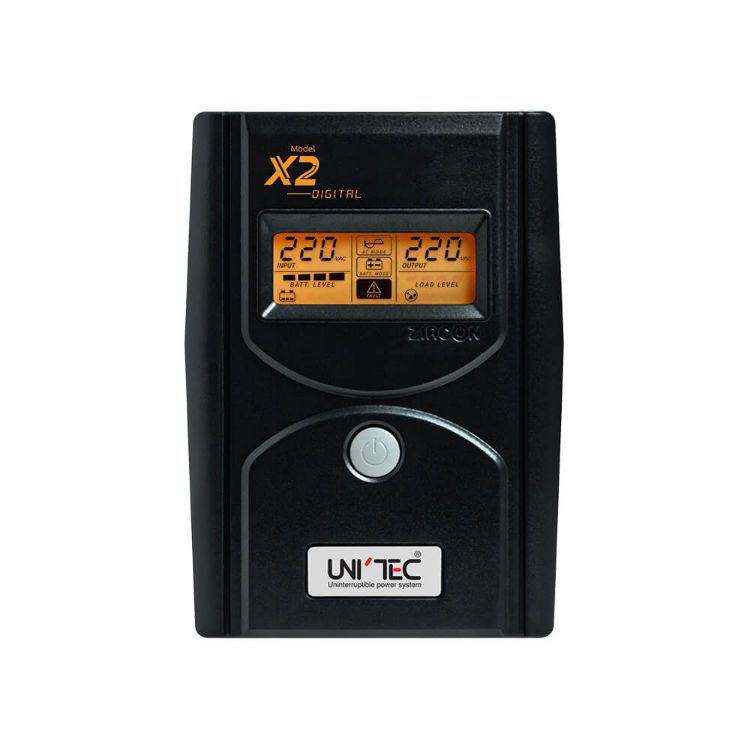 Picture of UNITEC X2 Digital 1000VA/530W เครื่องสำรองไฟ Line interactive with stabilizer