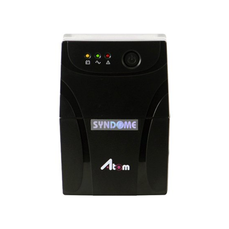 Picture of SYNDOME ATOM-800I LED เครื่องสำรองไฟ Line interactive UPS 800VA / 480Watt Batt 12V 5Ah*1